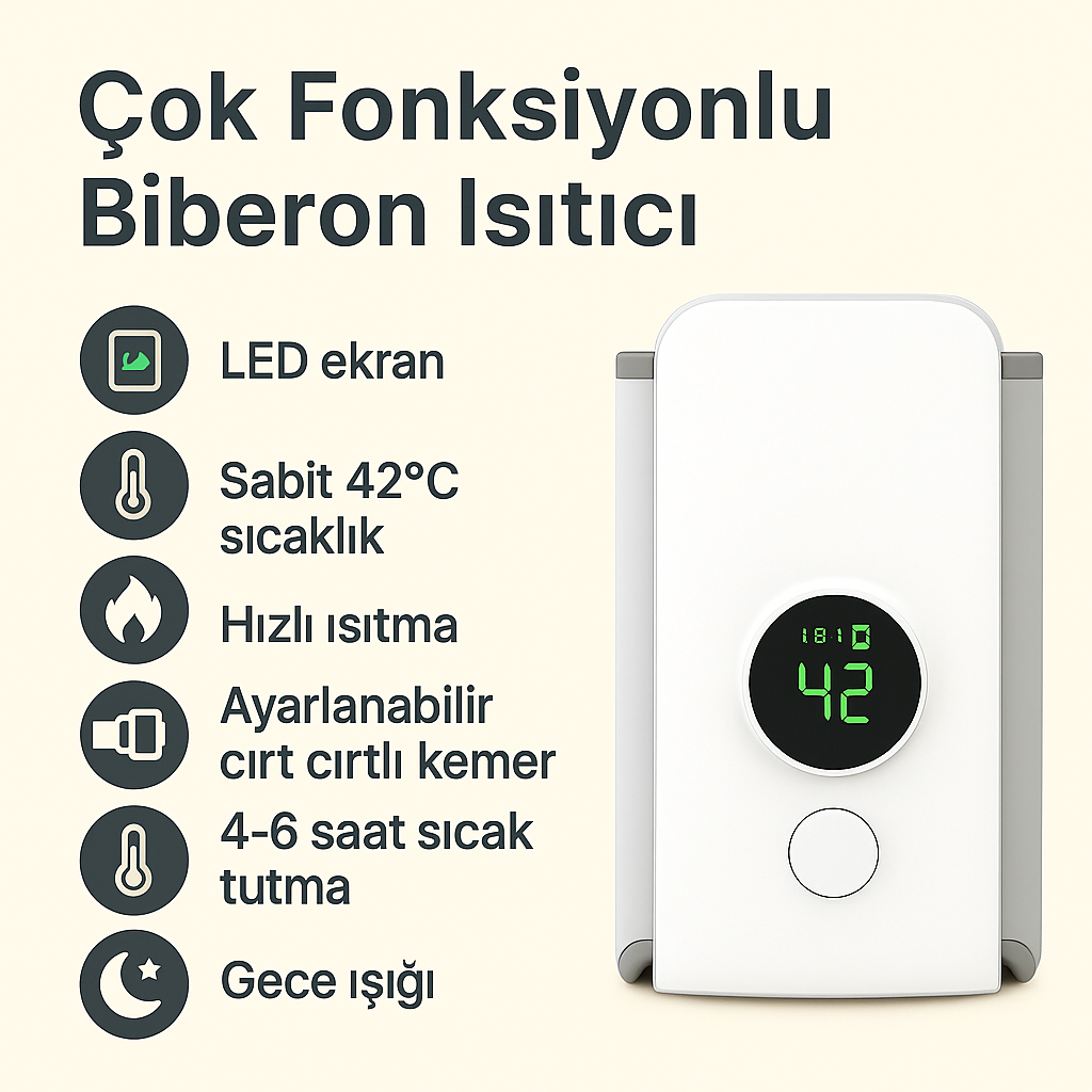 Colesify Şarj Edilebilir Biberon Isıtıcı